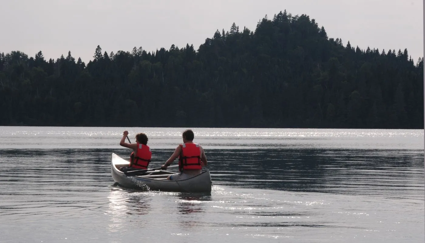 canoeing isle royale