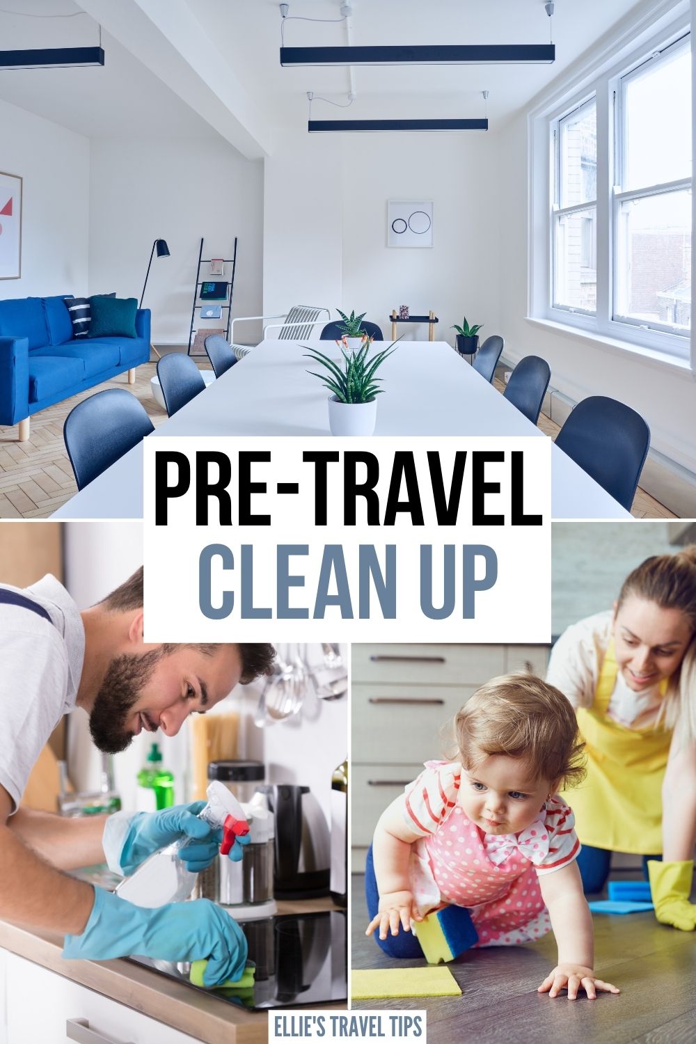 pre travel clean