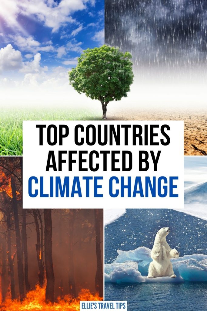 Top Areas and Countries Affected by Climate Change and Global Warming