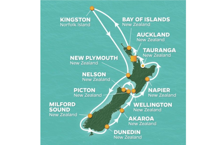 one way cruise from australia to new zealand