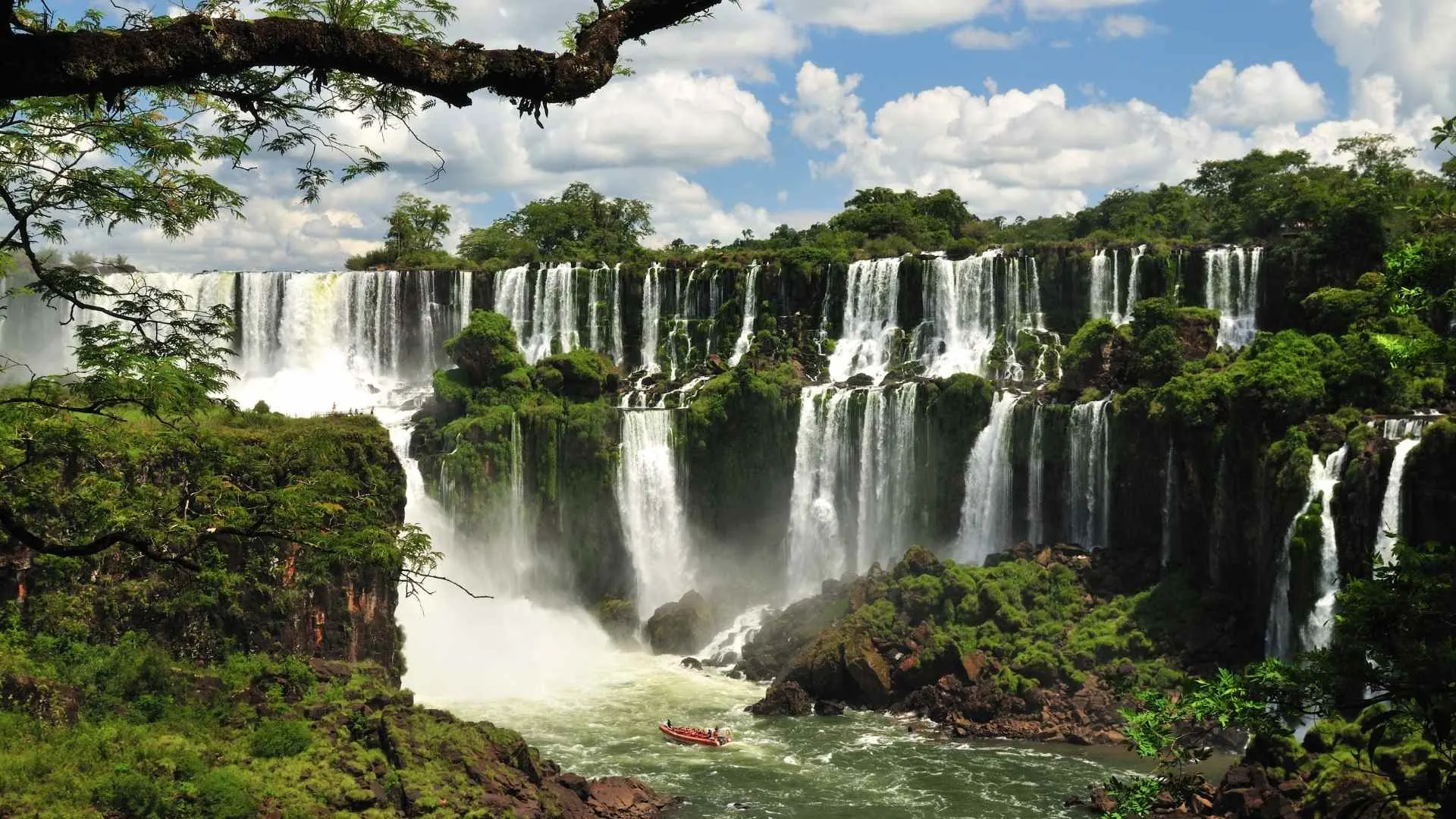 Iguazu Falls Brazil and Argentina beautiful waterfalls