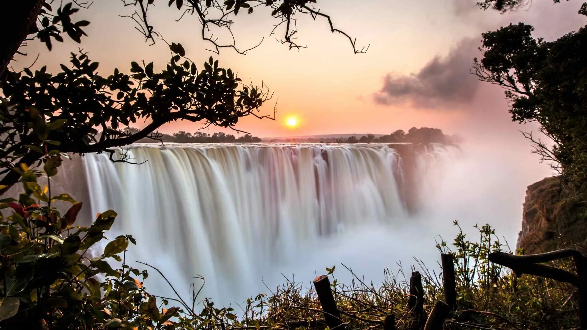 Victoria Falls Zimbabwe and Zambia beautiful waterfalls