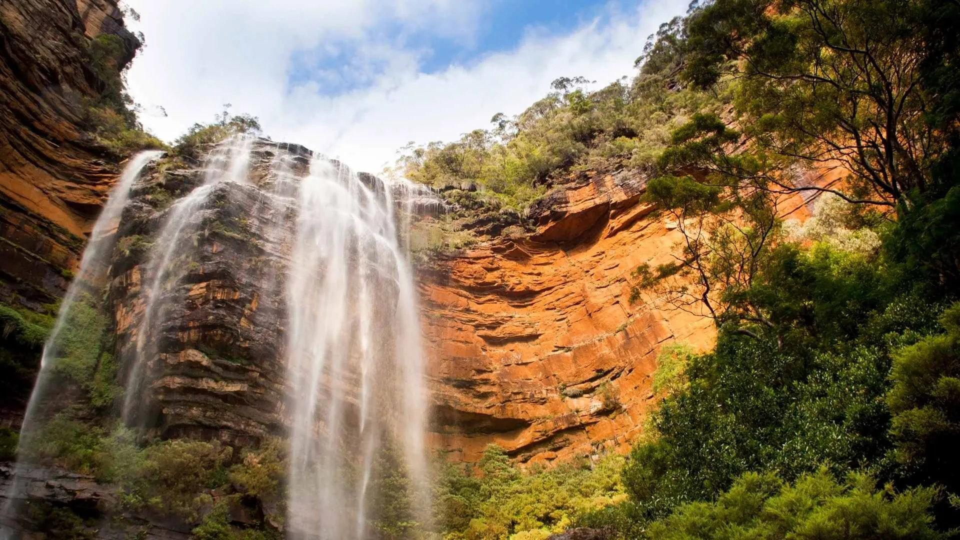 Wentworth Falls, Australia beautiful waterfalls