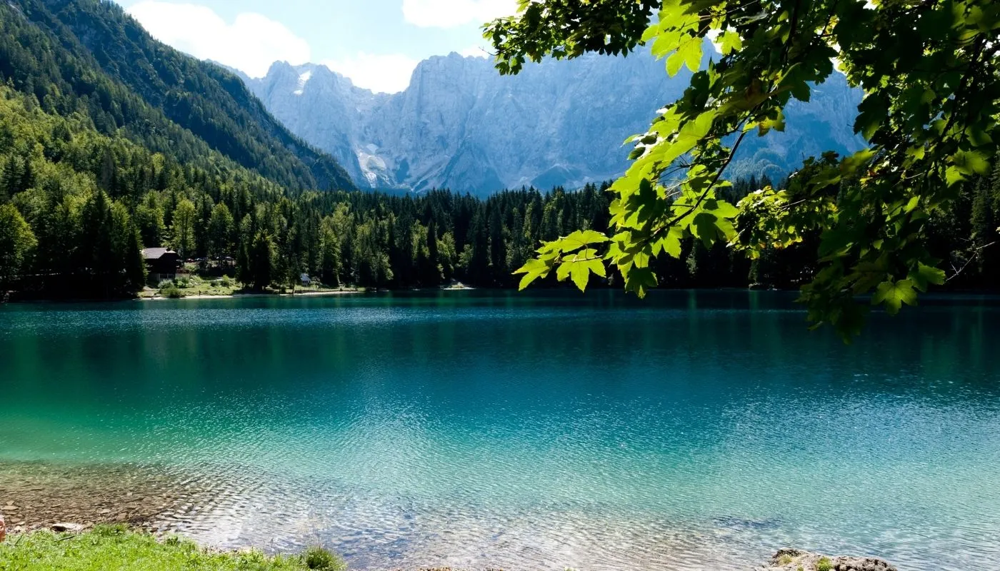 beautiful Fusine Lakes Italy