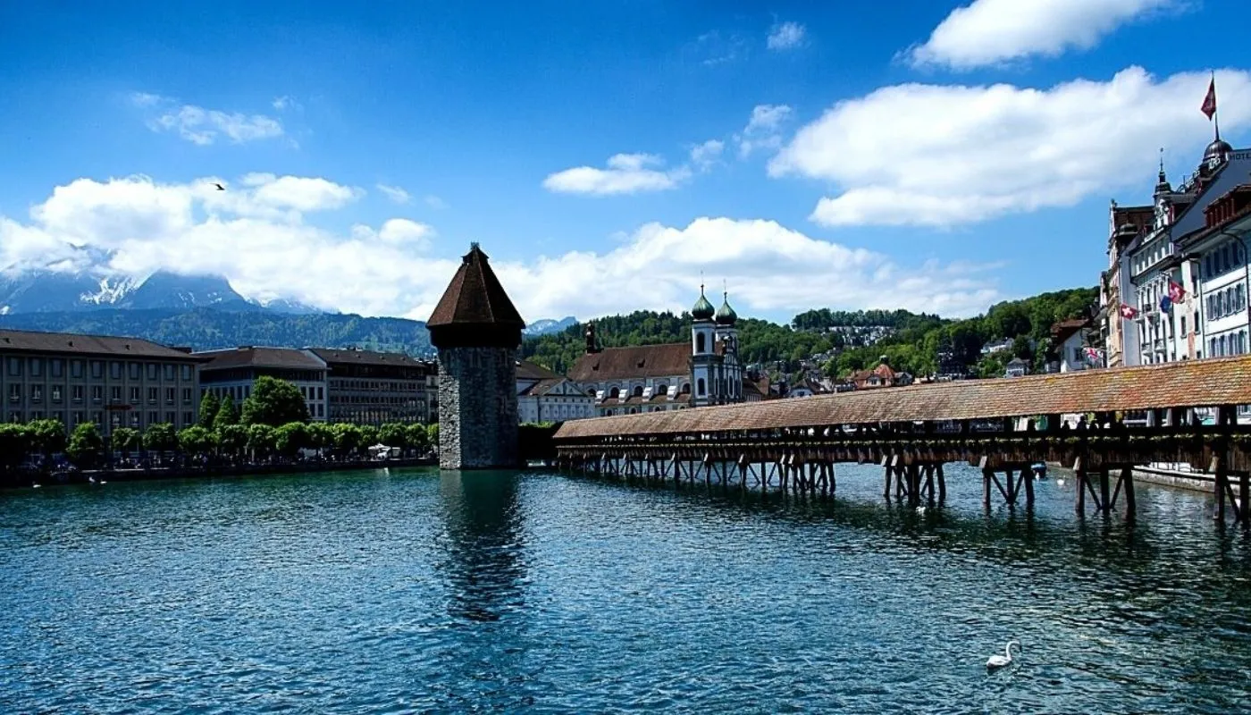 beautiful Lake Lucerne, Switzerland