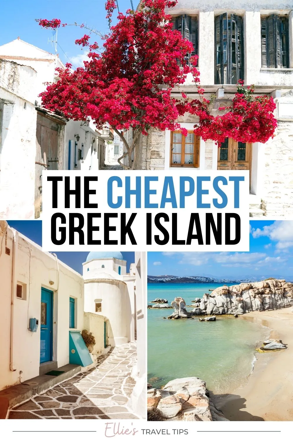cheapest greek island paros pin