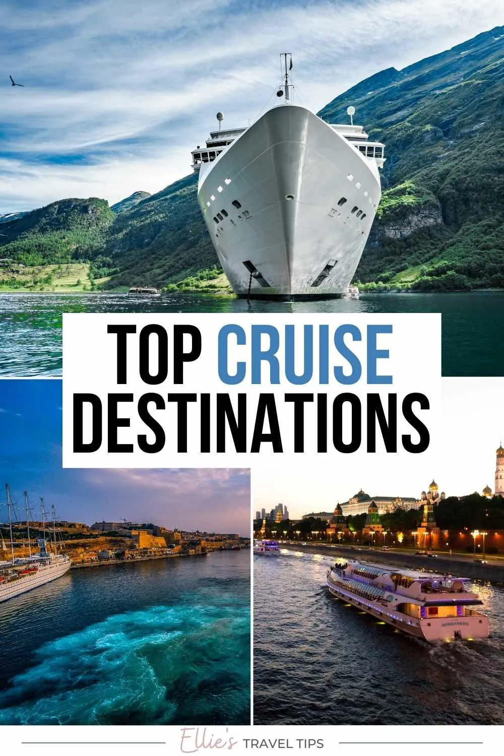 top cruise destinations pin