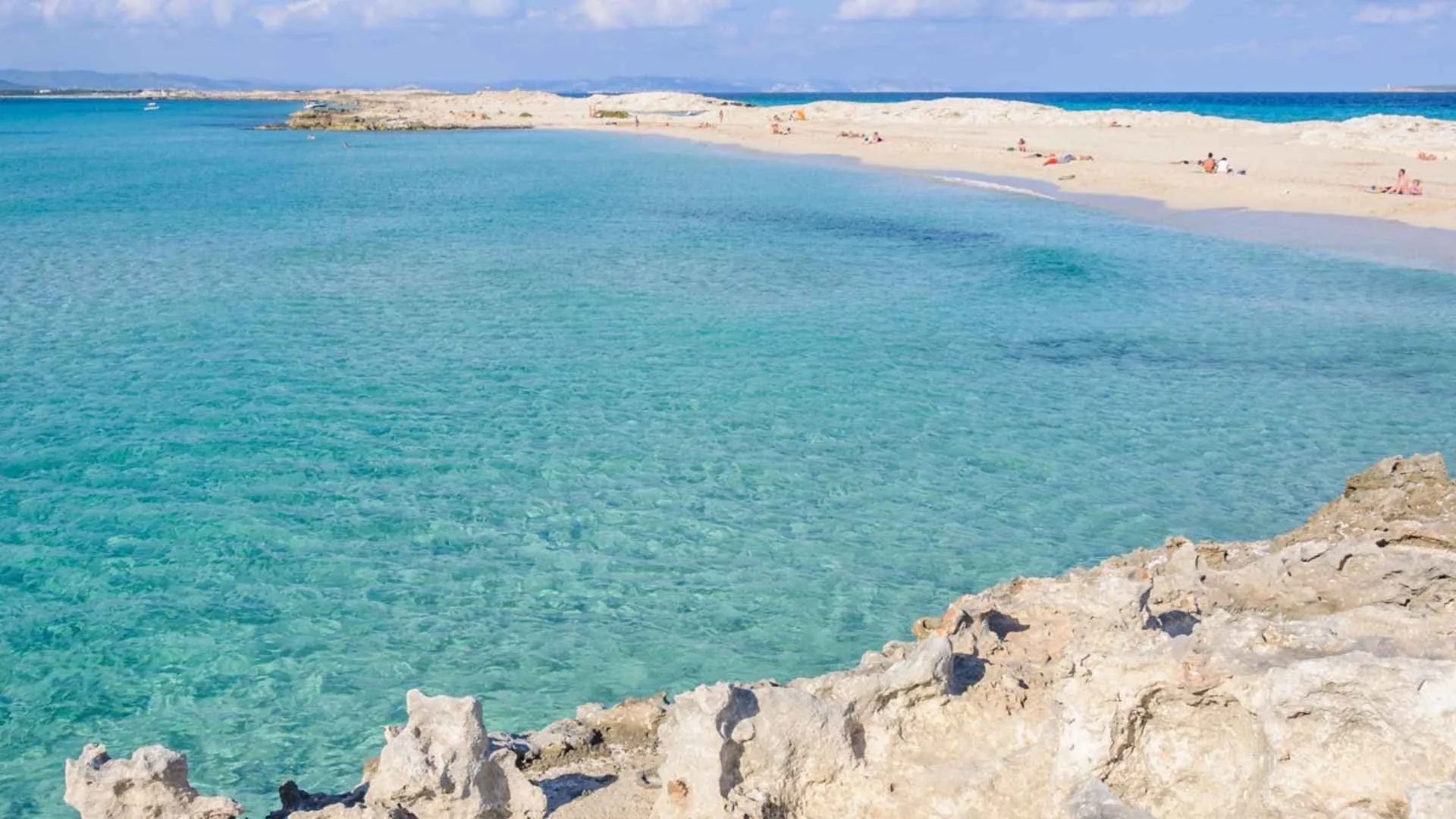 beautiful island Formentera Island, Spain