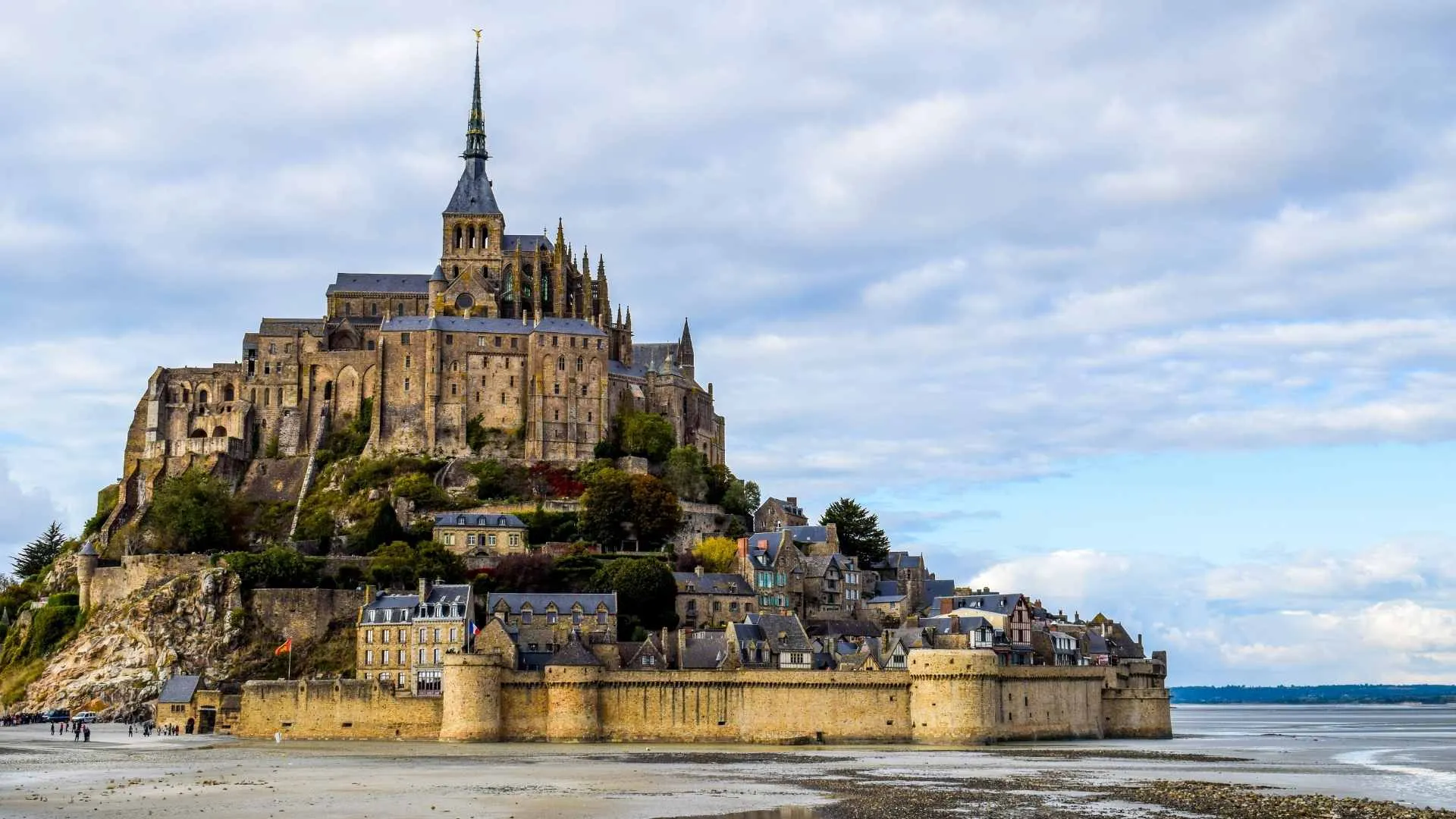 beautiful islands Mont Saint Michel, France