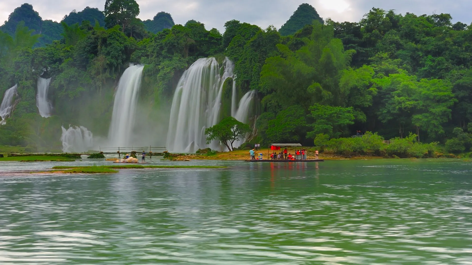 Banyu Wana Amertha Waterfalls Indonesia Landmark
