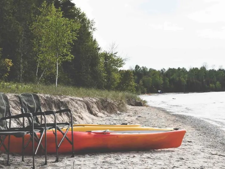 lake michigan kayaking