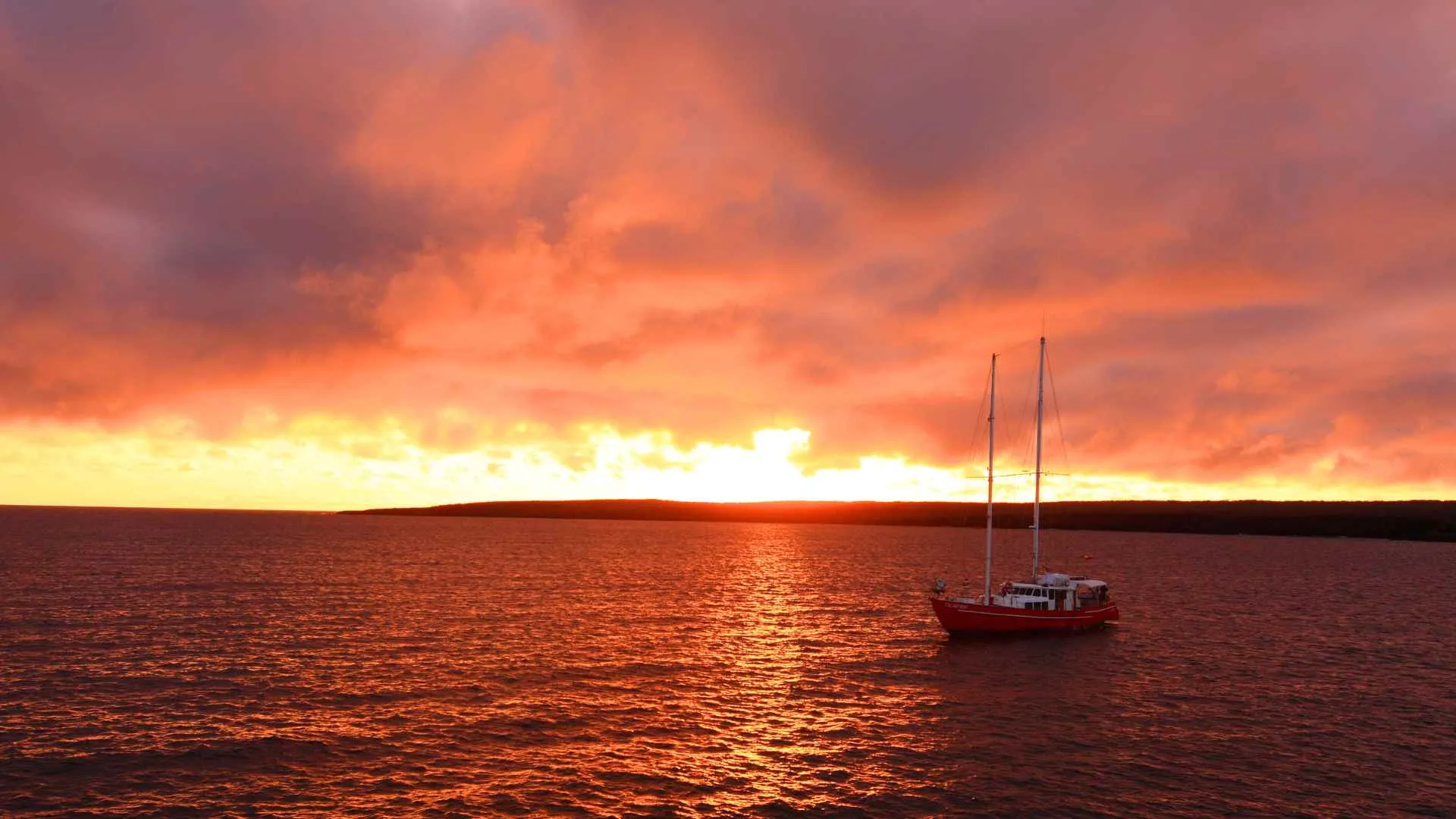 Galapagos Islands sunset cruise