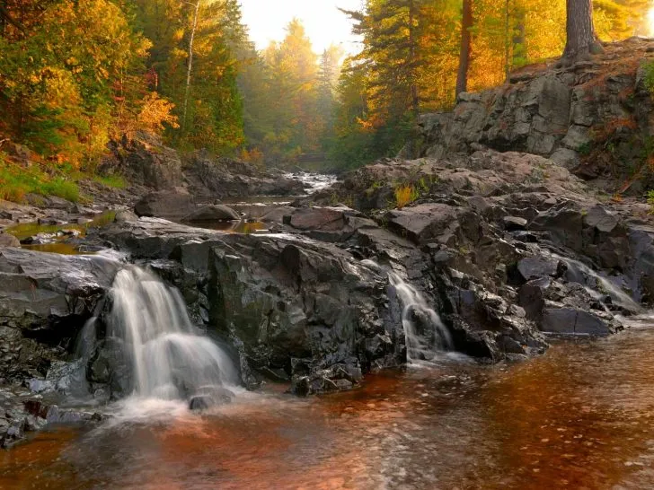 waterfalls Duluth mn