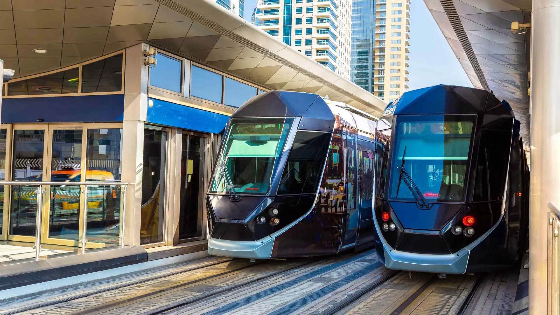 Dubai trams