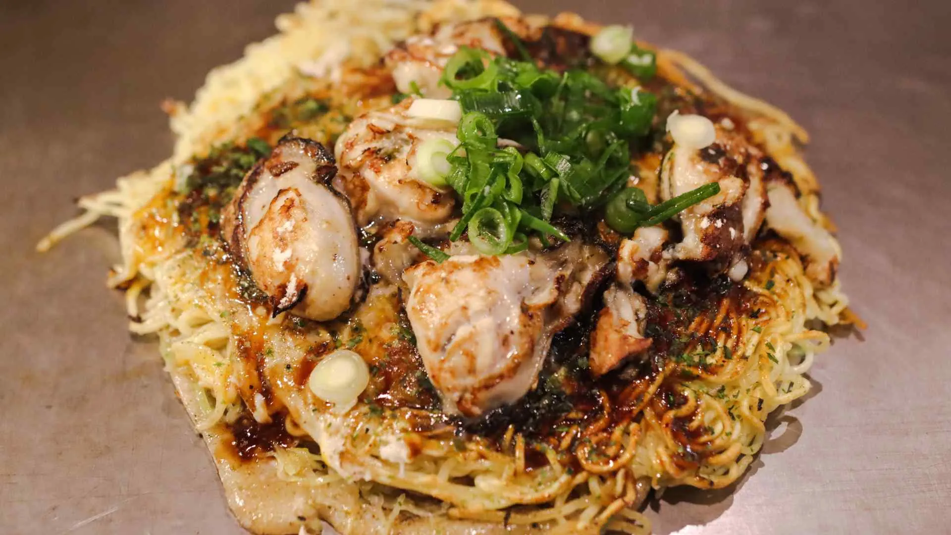 Hiroshima-style Okonomiyaki