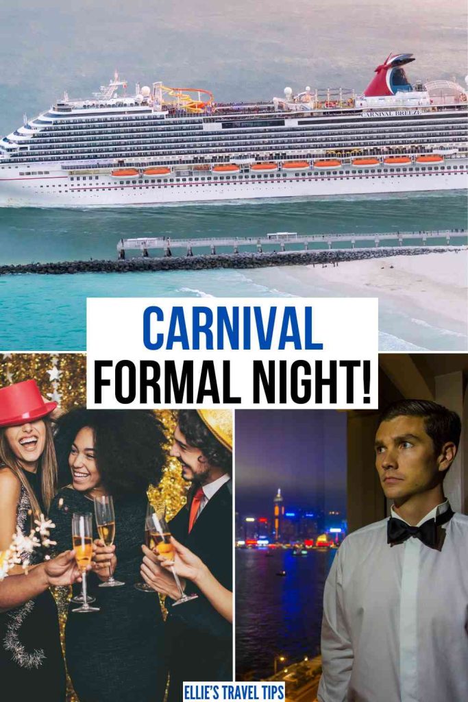 carnival cruise which night is formal night