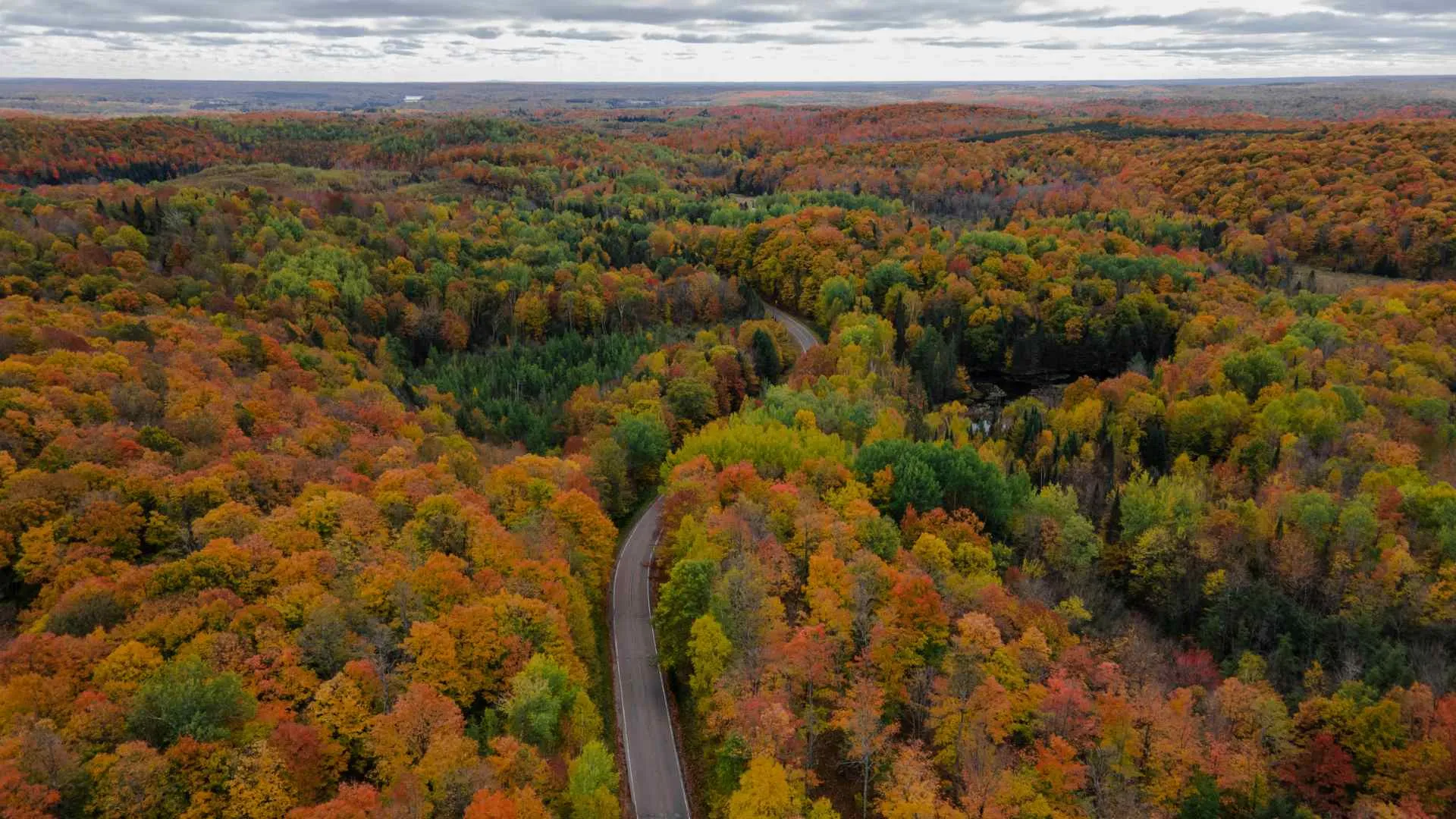 northern wisconsin in fall