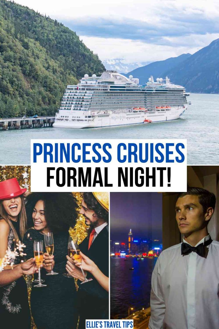 discovery princess alaska cruise formal nights