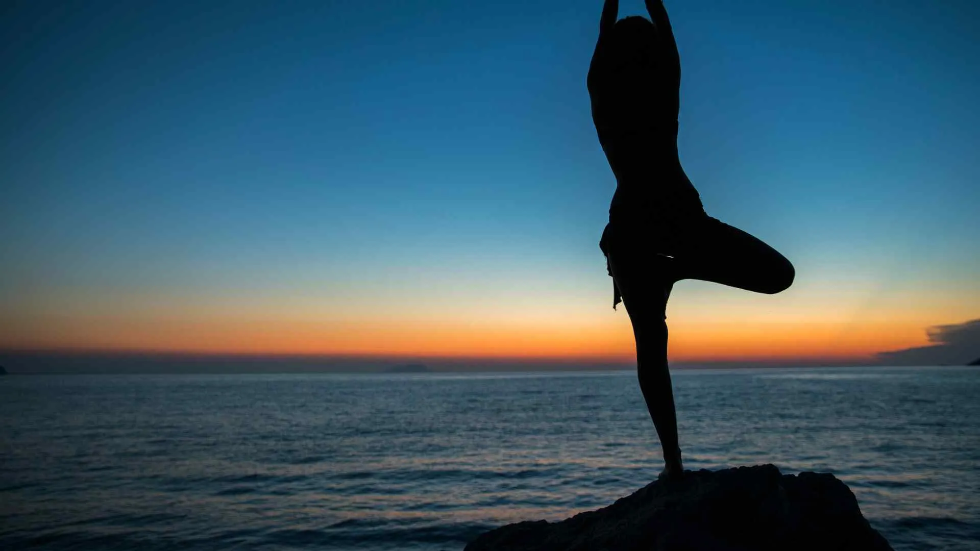 Beachfront Yoga during Sunset