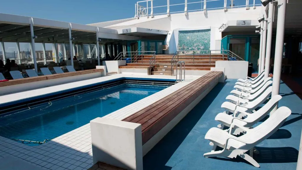 What is the lido deck?