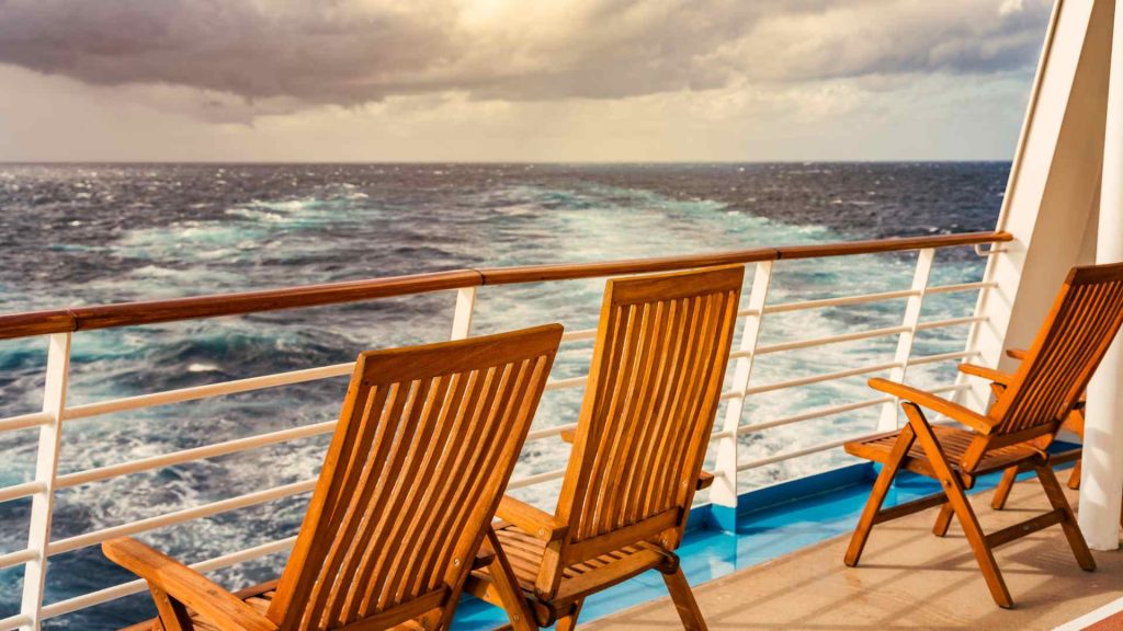 What is the promenade deck?