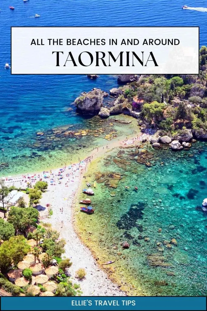 Taormina beach