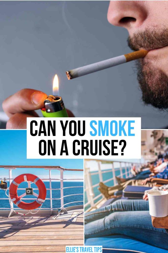 Can you smoke on a cruise?