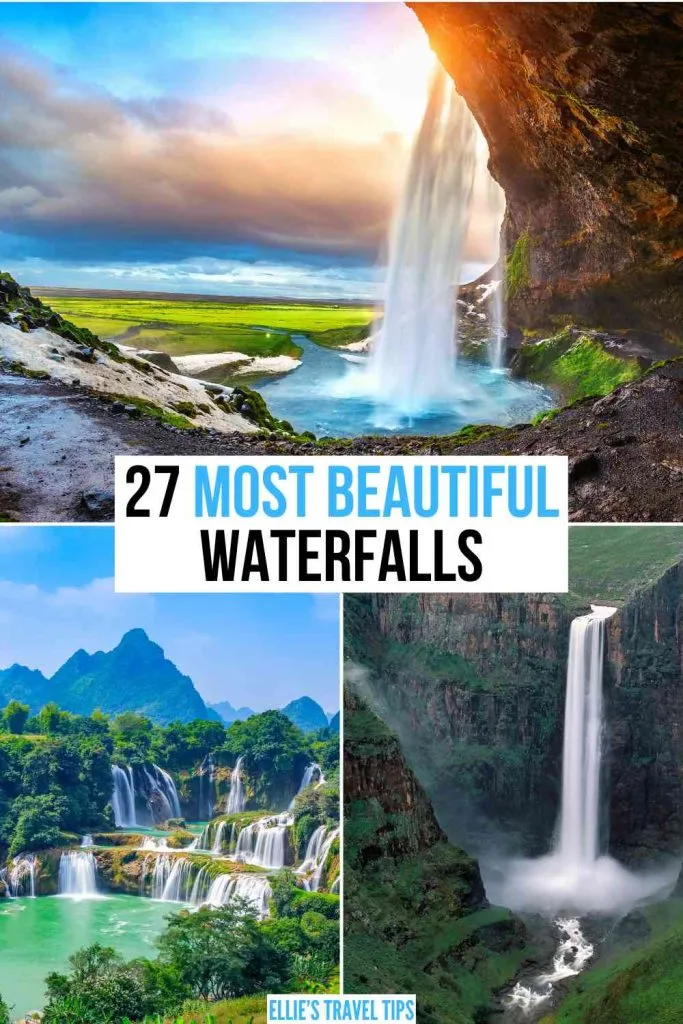most beautiful waterfalls pin