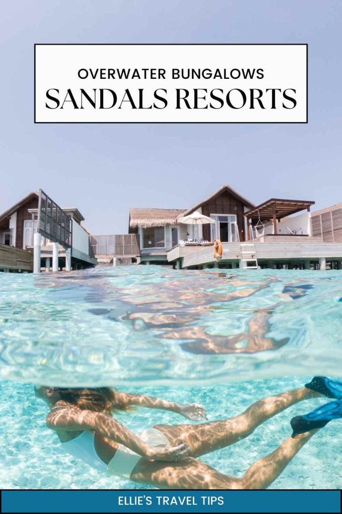 Sandals overwater bungalows