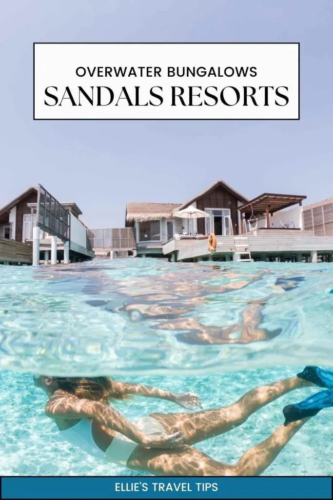 Sandals overwater bungalows