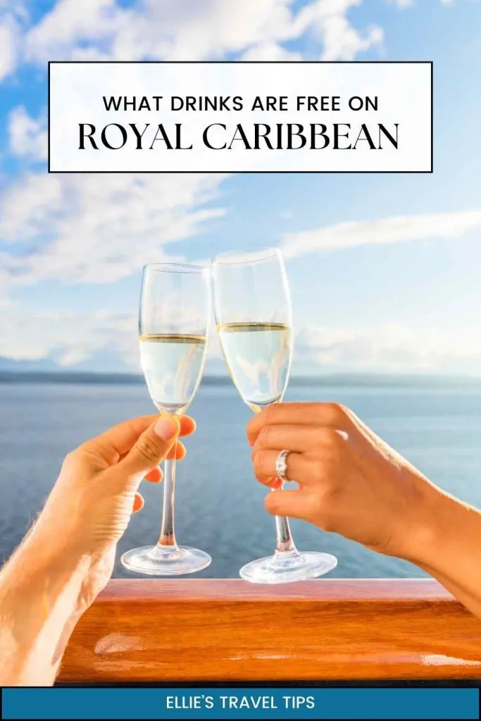 what drinks are free on royal caribbean pin