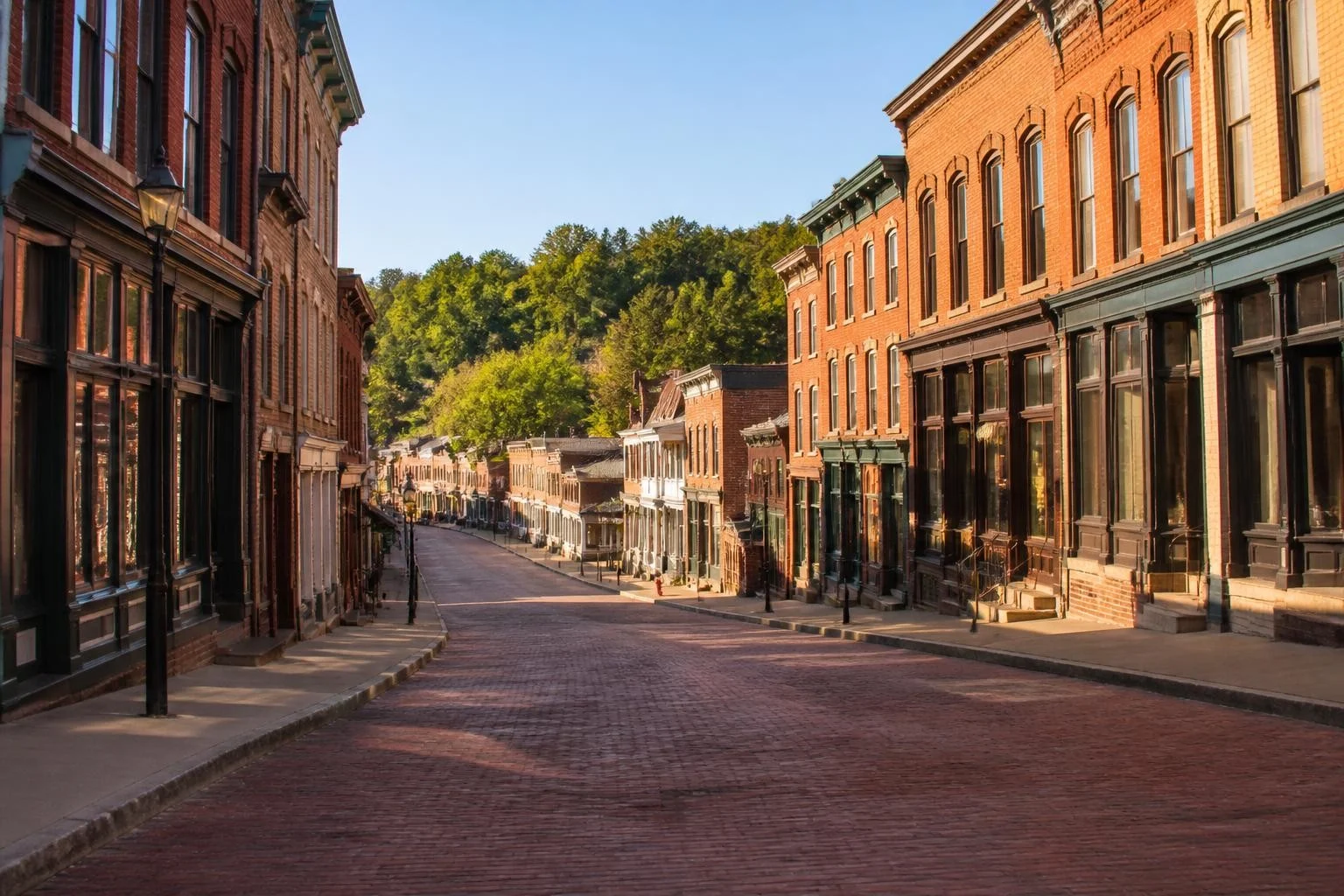 Historic Main Street in Galena Illinois