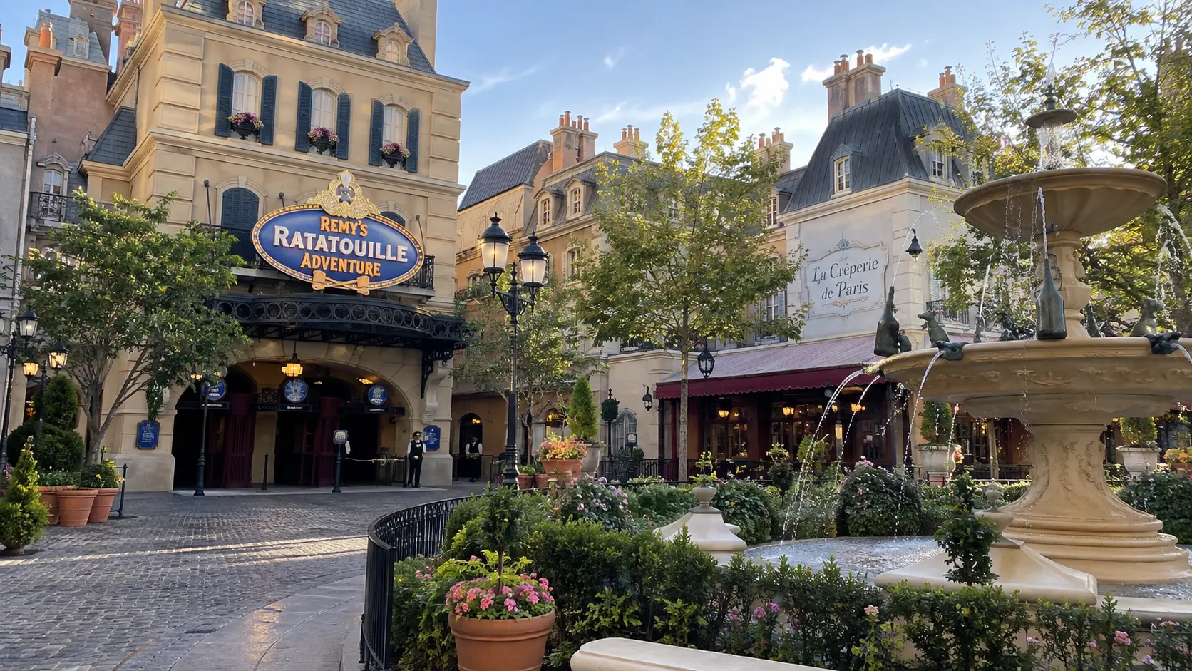 France pavilion near Remy's Ratatouille Adventure at EPCOT