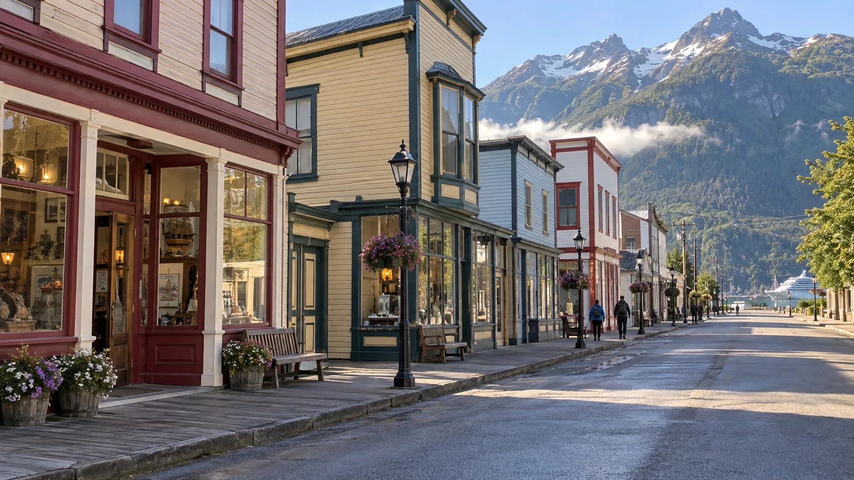 Historic buildings in Klondike Gold Rush National Historical Park